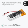 Batteri for Somfy Nina IO, 5121348A, 515657C 901642 (650mAh, 3.85V) fra CELLONIC