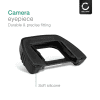 Œilleton Silicone pour appareil photo Nikon D7100 D200 D300 D70s D80 D90 - oculaire de viseur optique pour photographe - pièce de rechange DK-21