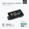 Batteri for Motorola EVX-531, EVX-534, EVX-539, VX-261, VX-264, VX-451 Vertex EVX-261, EVX-530, EVX-531, EVX-534, EVX-539, VX-260, VX-261, VX-451 7.4V 2600mAh Lithiumion fra CELLONIC