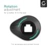 CELLONIC Øyemusling for Sony Alpha 7, Alpha 9, Alpha 9 II – FDA-EP16 Silikon Erstatning, Antirefleks EVF Øyestykke, Søkerdeksel, Beskyttelseshette