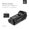 DMW-BGGH3 Batterigrep for Panasonic Lumix GH3, GH3A, GH3H, GH4, GH4A Kameraer – DMW-BLF19 Vertikalt Portrettgrep