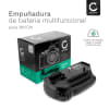 CELLONIC® Empuñadura cámaras MB-D15 para Nikon D7100, D7200 - Empuñadura vertical con disparador y compartimento para baterías EN-EL15