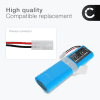 Batteri for ETA 360 Robot Vacuum S6, 5225 Raggio, 3225 Raggio Eco, 5225 90000 2600mAh fra CELLONIC