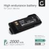 Batteri for Motorola DP4401Ex, DP4801Ex, DGP8550E, DP4000ex, DP4401ex ATEX, DP4801ex ATEX, XIR P8608EX, P8668EX, XPR7350Ex, XPR7550Ex 7.4V 2000mAh Lithiumion fra CELLONIC