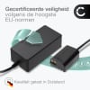 Strømforsyning til Panasonic Lumix DC-GH5 II DC-S5 G9 GH5 GH5S – AC-adapter (DMW-AC8) (ca 3m ladekabel – 8.4V, 2A, 16.8W) () fra CELLONIC