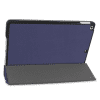 Smart Case + Skjermbeskytter for Apple iPad 10.2 2019, 2020, 2021 (7th, 8th, 9th Gen) - Kunstlær, mørk blå shell pocket tasker