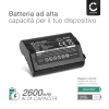 Batteria EN-EL18d per fotocamera Nikon Z 9 / D6 Affidabile ricambio da 2600mAh, marca CELLONIC®