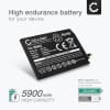 Batteri for Xiaomi Redmi Note 9, Poco M3, BN62 5900mAh fra CELLONIC