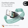 USB Data Cable for Sony Walkman NW-A55L NWZ-ZX2, NWZ-A15, -A10, NWZ-A816, -A818, NWZ-E858, NWZ-ZX1, -ZX100 Charger 1m Fast Transfer Charging Cable Walkman Connector - Black