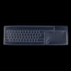 Silicone Computer Keyboard Cover Anti Dust Keyboard Protector, Waterproof Transparent Skin for Desktop PC Keyboards - Universal 44.5 x 13.4cm (17.5