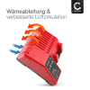 CELLONIC Milwaukee 14.4V-18V Ladegerät für Li-Ion Lithium Ion Akkus - Schnellladegerät 3A 48-11-1811, 48-59-1812, 48-11-1815 Ersatz Akkuschrauber Ladegerät