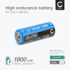 2x Batteri for Braun Series 9 9465cc, 9325s, 9385cc, 9390cc / Series 8 8370cc, 8365cc, 8417s, 8350s / Series 7 790CC, 7865cc 1900mAh fra CELLONIC