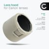 ET-83D Kamera Ø 77mm Teleobjektiv Solblender for Canon EF 100-400 mm 1:4.5-5.6L IS II USM – Plast Bajonett Sylindrisk / Rund Solblender fra CELLONIC