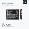 2x Batteri for Sony WH-1000XM2, MDR-1000X, MDR-1ABT, SRS-BTS50 4-296-914-01, SP73, SP-73 (1050mAh, 3.7V) fra CELLONIC