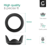 Ø 72mm Kamera Ø 72mm Solblender for Ø 72mm – Plast Lukkeskrue Solblender fra CELLONIC