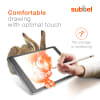 Erstatningspisser for Apple Pencil 1. og 2. generasjon – sensitive og presise pennpekepennspisser iPencil hettepakke for iPad, Pro, Mini 11