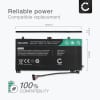 1x Batteri for Huawei Matebook 13, MateBook 13 2020, 13 i7, WRT-WX9, WRT-W19, WRT-W29, HN-W19L, HN-W19R, Huawei HB4593J6ECW, HB4593J6ECW-31 3000mAh 11.4V fra CELLONIC