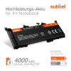 Akku für ASUS GL502VS / GL502VY / GL502VSK / GL502VY / G502VS / FX502VS Laptop - 4000mAh 15.2V