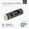 Batteri for Wahl Home Pro, Philips HQ6695, HQ6676, HQ6675, HQC281, HQG265 2000mAh fra CELLONIC