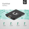 Batteri for Doro Secure 580, Liberto 650, Secure 580IUP 700mAh fra CELLONIC