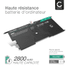 Batterie de rechange pour ordinateurs portables Lenovo ThinkPad X1 Carbon 14, 4th Gen - 2800mAh 15.2V