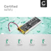 Batteri for Midland BTX1 Pro, Pro S, BTX2 Pro, Pro S, Pro S LR, BT NEXT Pro, MESH YT502262 (750mAh, 3.7V) fra CELLONIC