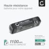 Batterie pour Shure GLXD1, GLXD2, MXW2, GLX-D Digital Wireless Systems, SB902, SB902A 1100mAh de subtel