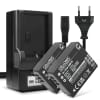 2x Batteri 900mAh+ Lader