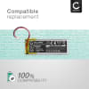 Batteri for Midland BTX1 Pro, Pro S, BTX2 Pro, Pro S, Pro S LR, BT NEXT Pro, MESH YT502262 (750mAh, 3.7V) fra CELLONIC