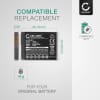 2x Batteri for Sony CyberShot DSC-G3 DSC-T2 DSC-T200 DSC-T300 DSC-T500 / Sony NP-BD1, NP-FD1 Kameraer 600mAh fra CELLONIC