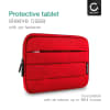 CELLONIC Nettbrettveske 10.1 tommer Universal Nylon Sort - Beskyttelse til nettbrett med anti-støt-bobler, vannavstøtende | Etui
