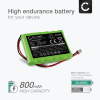 Batteri for Yale HSA6410 / Easy Al / Easy Fit / Easy EF 800mAh fra subtel