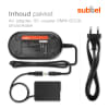 AC Adapter DMW-AC8 met DC-koppelaar DMW-DCC8 voor Panasonic Lumix FZ1000 II FZ300 FZ200 FZ2000 G70 G6, Leica Q AC Adapter kit met DC Coupler 3m kabel oplader