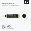 2x Batteri for Panasonic ES-RT30 ES-RT40 ES-SA40 ES2207P ES3042 2000mAh fra CELLONIC