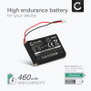 Batteri for Nintendo Game Boy Micro OXY-001, OXY-003, GPNT-02 (460mAh, 3.7V) fra CELLONIC