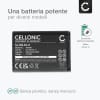 CELLONIC® Camera Battery for Pentax Optio M50, Optio M60, Optio S1, Optio V20, Optio W60, Optio W80 Replacement D-LI78 Battery 600mAh Backup D-LI78