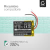 AEC402933 Batteria di ricambio per AKG N60 NC, N60 NC Wireless 320mAh , pila sostitutiva per cuffie, apparecchi, headset, auricolari