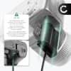 Strømforsyning til Panasonic Lumix DC-GH5 II DC-S5 G9 GH5 GH5S – AC-adapter (DMW-AC8) (ca 3m ladekabel – 8.4V, 2A, 16.8W) () fra CELLONIC