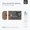 Batteri LP-E6 med Type-C input for Canon EOS 80D, 70D, 60D, 7D, 6D, 5DS, EOS 5D Mark IV, III, II 2000mAh fra CELLONIC