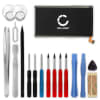 Batteri for Samsung Galaxy S10 (SM-G973F), EB-BG973ABU 3300mAh + Verktøy fra CELLONIC