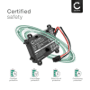 Batteri til Bosch Indego M plus 700/ 350/400/S plus 350/S plus 400/ M 70 Batteridrevet værktøj - 1500mAh 18V Lithiumion F016104898, F016L69176 Udskiftning af batteri