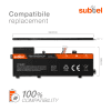 Battery for ASUS ZenBook UX510UW, UX510UX, UX5100, B31N1534 11.1V 3950mAh from subtel