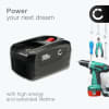 Batteri for Bosch Keo, Unlimited Gen2 Serie 8, Uneo Maxx, EasyImpact 18V-40, UniversalImpact 18V-60, Universal Pump 18V  4000mAh Li Ion fra CELLONIC