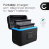 2-spor Batteriladeetui for Insta360 X4 Batterier + 60cm + USB Kabel fra CELLONIC