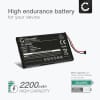 Batteri for Sony PS Vita, PCH 1000, PCH 1004, PCH-1100, PCH-1104, SP65M, PA-VT65, 4-297-658-01 2200mAh + Verktøy fra CELLONIC
