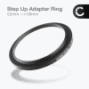 CELLONIC 52mm to 58mm Step Up Ring – Lens Filter & Hood Stepping Up Adapter Ring Mount Adapter for Canon, Nikon, Sony, Fuji, Olympus Camera Lenses