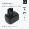 2x Battery for Metabo BZ 12 SP, BSZ 12,BS12 SP, BSZ 12 Impuls, SSP12,ULA 9.6-18, BSZ12 Premium Cordless Tools - 3Ah 12V NiMH 6.25473, 6.25474, 6.02151.50 Battery Replacement