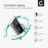 Batteri for Cardo Scala Rider Q3, Rider Q1, Rider Solo, Rider FM BAT00003 (450mAh, 3.7V) fra CELLONIC