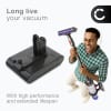 Batteri for Dyson DC45, DC34, DC34 Animal, DC44 Animal, DC31 Animal, DC35, DC35 Multi Floor, DC56 2500mAh fra CELLONIC - Batteri med skruer