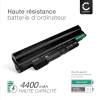 Batterie de rechange pour ordinateurs portables Acer Aspire One 522 (AO522) / 722 / D255 (AOD255) / D257 / D270 - 4400mAh 10.8V - 11.1V